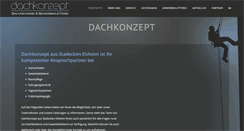 Desktop Screenshot of dachkonzept.eu