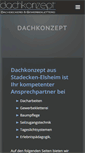 Mobile Screenshot of dachkonzept.eu