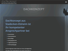 Tablet Screenshot of dachkonzept.eu